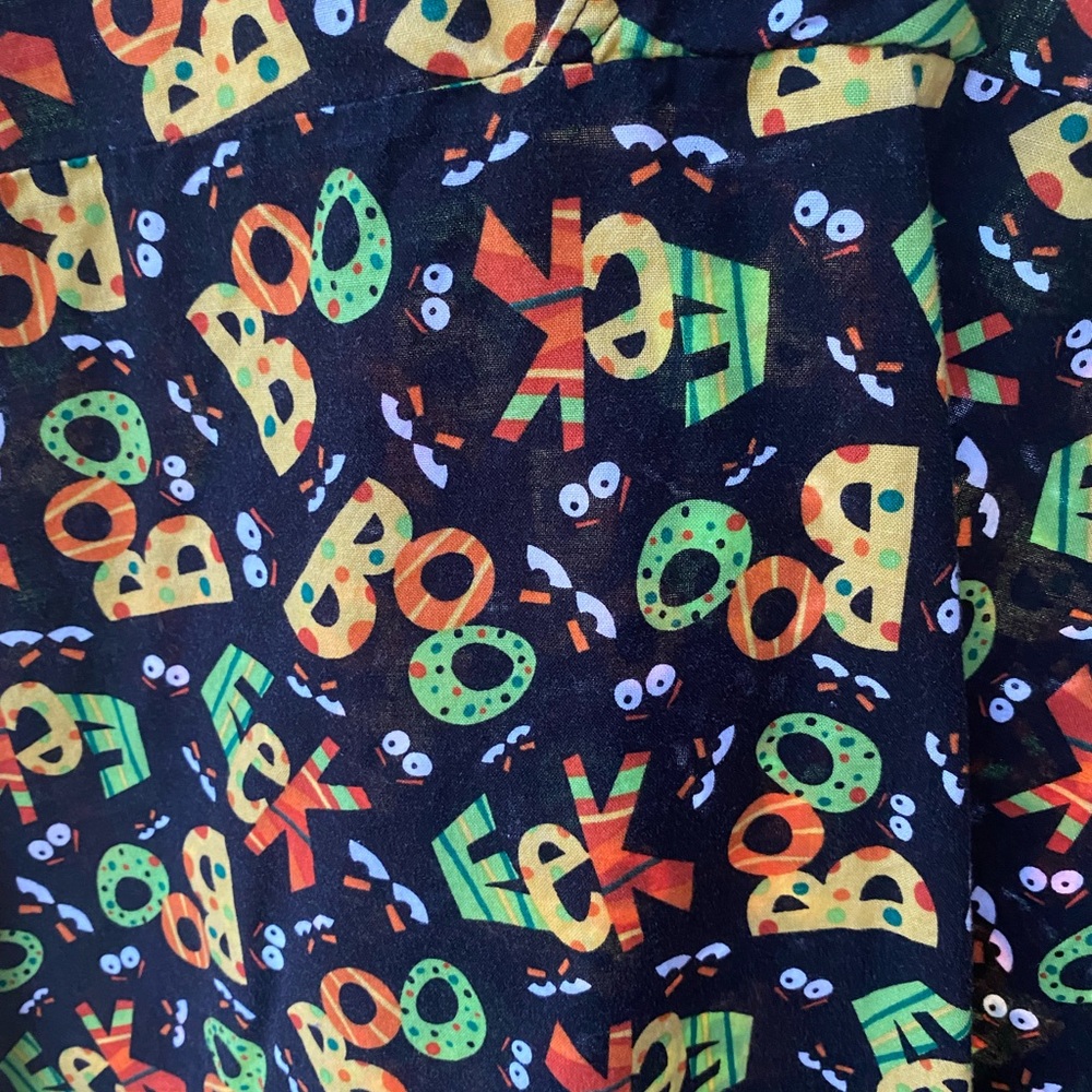 Handmade Halloween scrubs